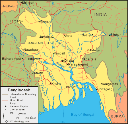 banglades haritasi